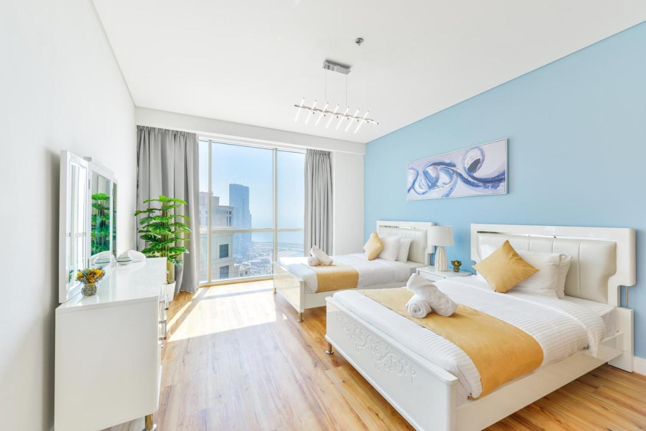 Luxury Jbr I Al Fattan Full Sea View I Free 5 Star Beach Resorts Access 두바이 외부 사진