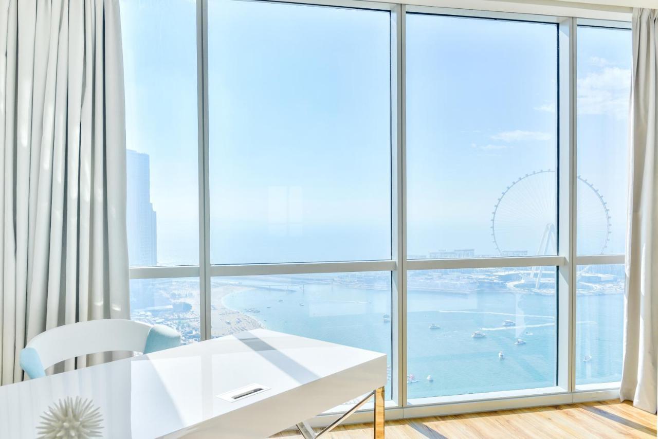 Luxury Jbr I Al Fattan Full Sea View I Free 5 Star Beach Resorts Access 두바이 외부 사진