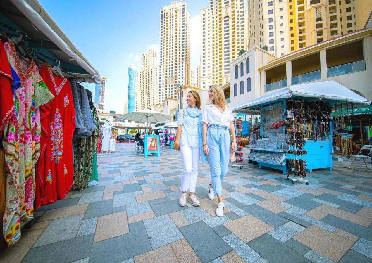 Luxury Jbr I Al Fattan Full Sea View I Free 5 Star Beach Resorts Access 두바이 외부 사진